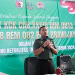 Dandim 0813 Bojonegoro Letkol Czi Arief Rochman Hakim, Sosialisasikan Netralitas TNI Pada Pemilu 2024 kepada Persit Kartika Chandra Kirana